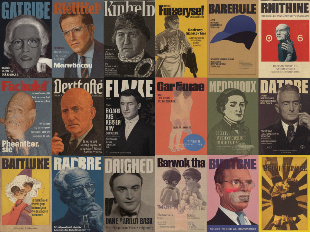 collage-techniken: alte zeitschriften in zeitgemäße poster übersetzen