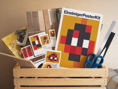 Einsteigerposterkit: so stellst du alle materialien und druckvorlagen in einer kiste zusammen