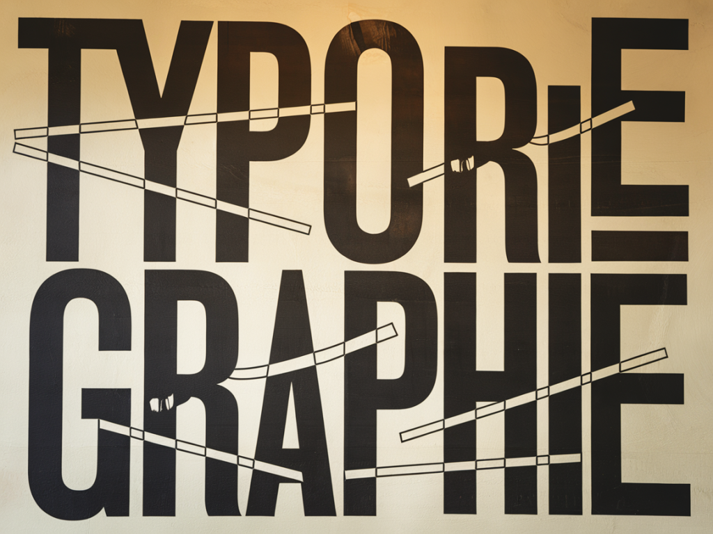 riso-typografie: wie fehler und streifen als gestaltungselement genutzt werden