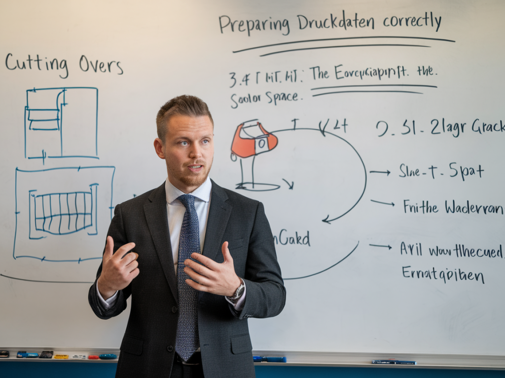 druckdaten richtig vorbereiten: beschnitt, überfüllung und farbraum erklärt