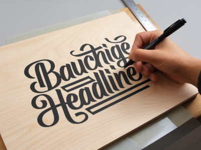 handlettering-tutorial: bauchige headline in 5 schritten zeichnen und digitalisieren