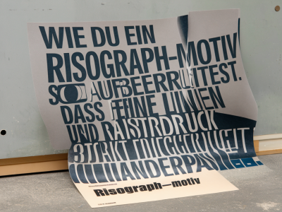 Wie du ein risograph‑Motiv so aufbereitest, dass feine Linien und Rasterdruck exakt aufeinanderpassen