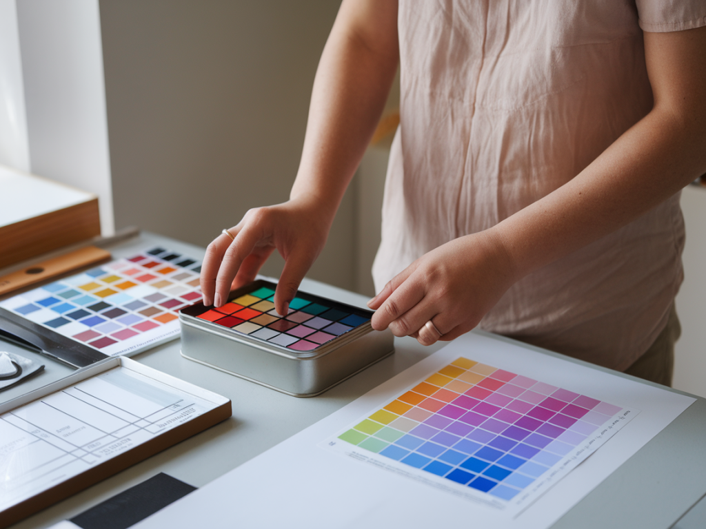 Wie du ein siebdruck‑Proof zuhause mit Haushaltstinten und einfachen Farbcharts erstellst, das reale Druckfarben verlässlich vorhersagt